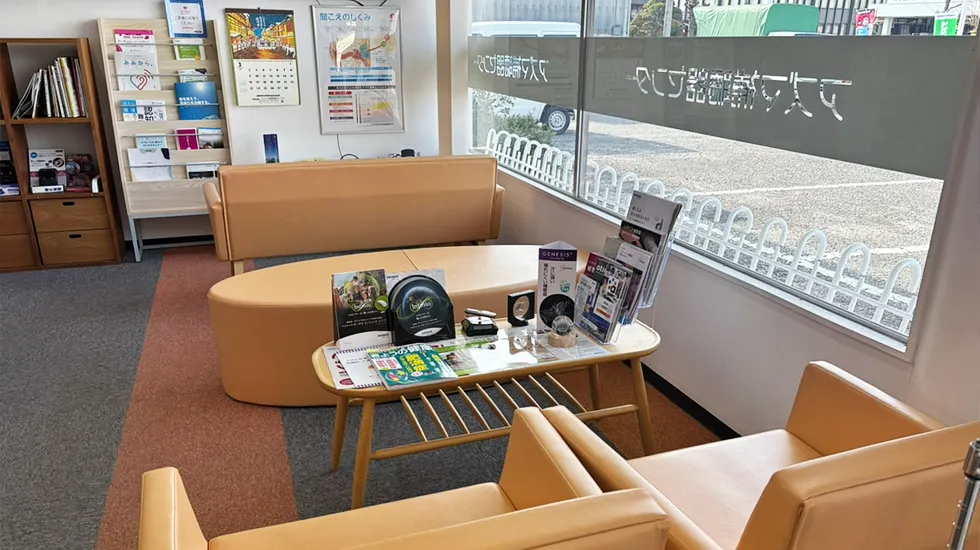 アズマ補聴器センター 今治店 店内
